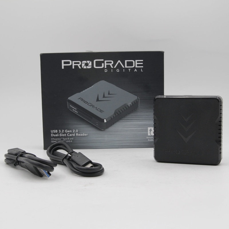 * OPEN BOX GOOD * ProGrade Digital CFX_B/SDXC/SDHC USB 3.1 Gen 2 Dual-Slot Card Reader