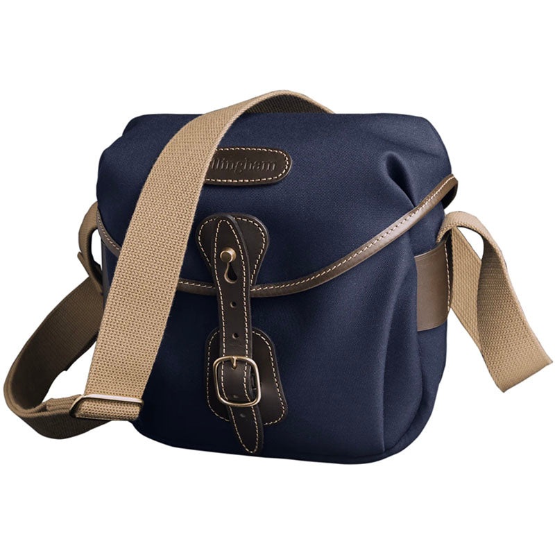 Billingham Hadley Digital (Navy Canvas / Chocolate Leather)