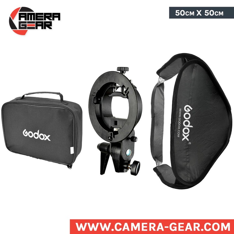 Godox Softbox 50×50 with S type bracket  Light Modifiers  Camera Gear