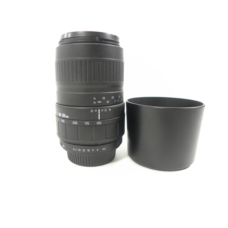Sigma Zoom 100-300mm f4.5-6.7 UC PK Mount lens