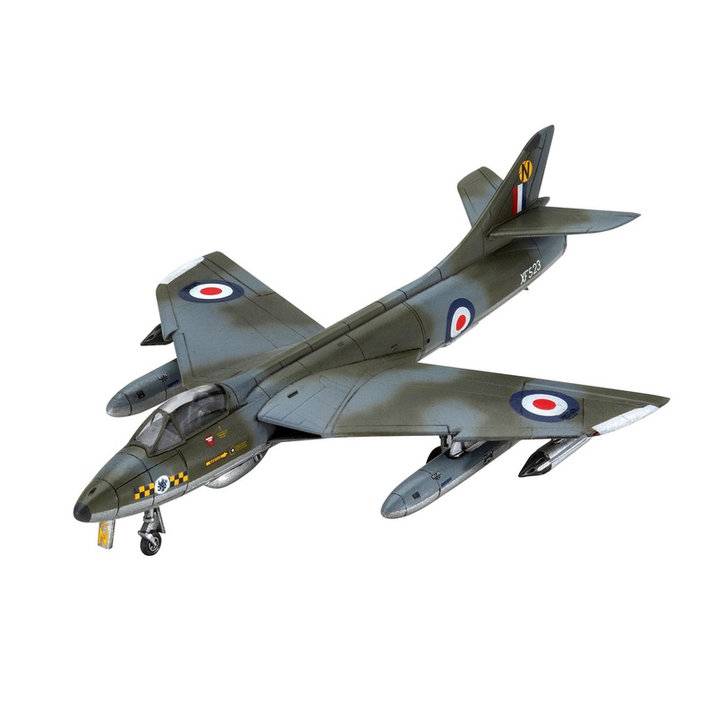 Revell 1/144 Hawker Hunter FGA.9 Model Set Hobbyco