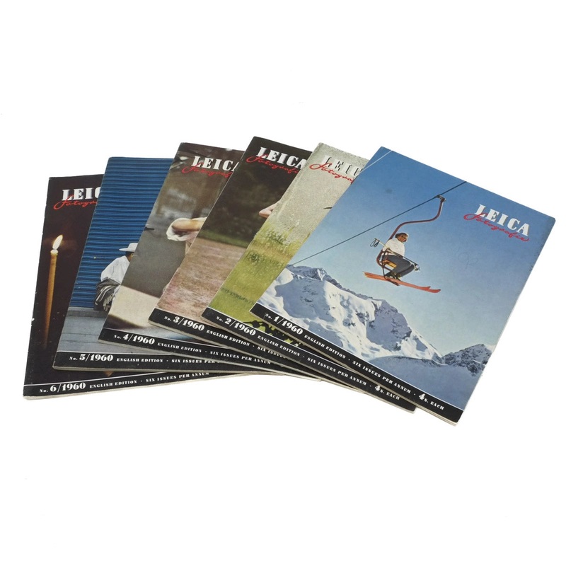 Vintage Leica LFI Magazines from 1960, Full year of Issues (SH42315)