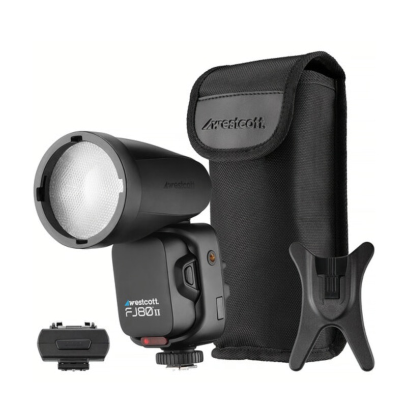 Westcott FJ80 II M Universal Touchscreen 80Ws Speedlight with Adapter for Sony Cameras