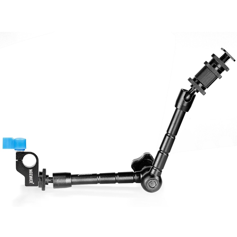 11″ Video Rig Articulating Arm Mount – for LCD, light or accessories