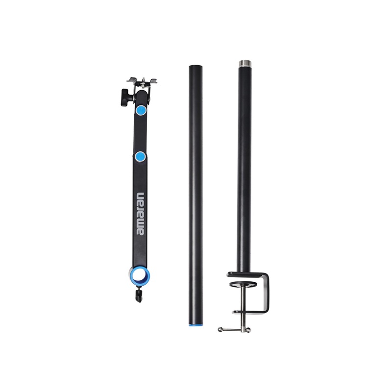 Amaran Verge Desk Clamp Stand – Black