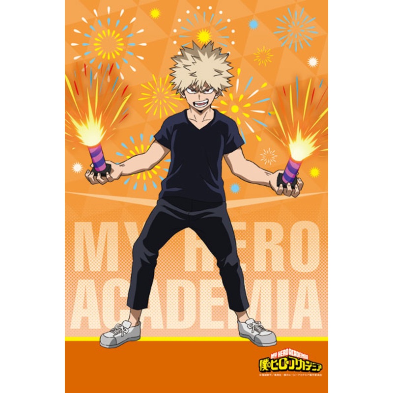 TV Anime “My Hero Academia” B2 Wall Scroll (2) Katsuki Bakugo