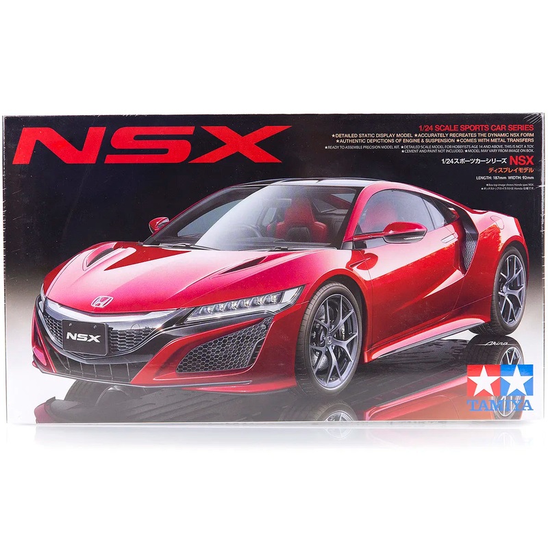 Tamiya 1/24 Honda NSX 2016 Scaled Plastic Model Kit Hobbies Direct