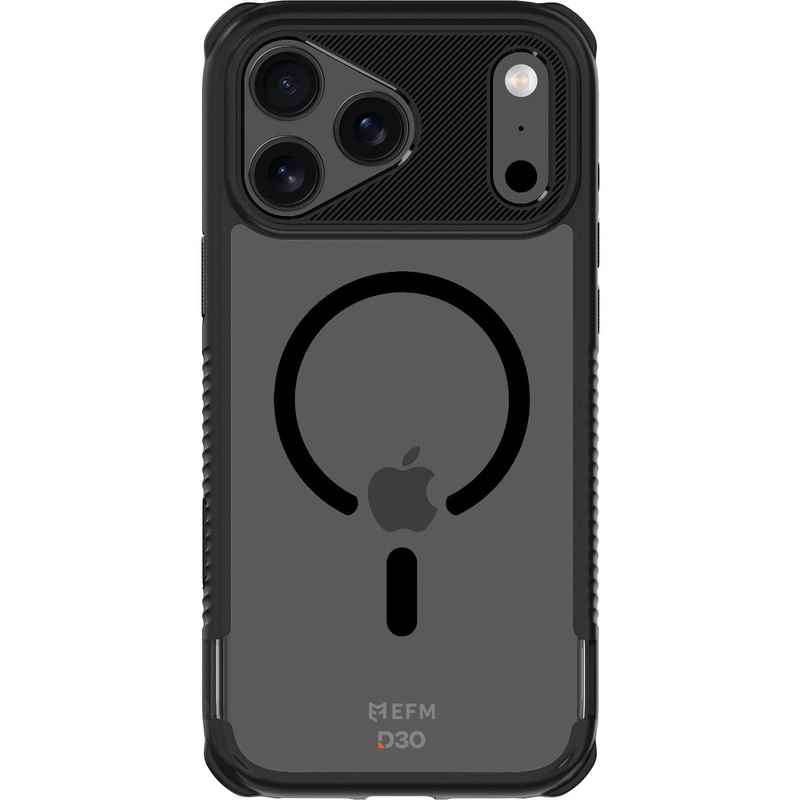 EFM Cayman Case with D3O Zero for iPhone 17 Pro Max (Black)