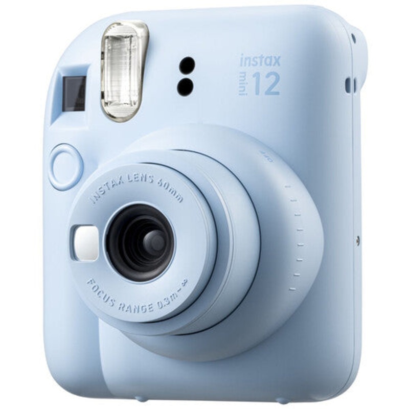 FUJIFILM INSTAX MINI 12 Instant Film Camera – Pastel Blue