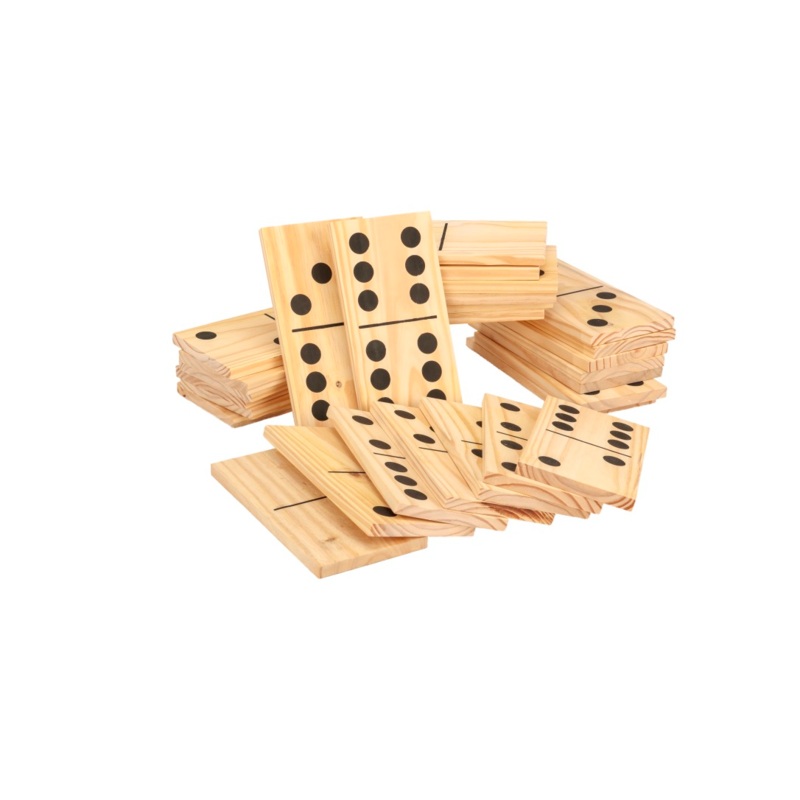 Jenjo Games Mega Outdoor Dominoes Game Set with 28 Pieces 30cm Jenjo Games