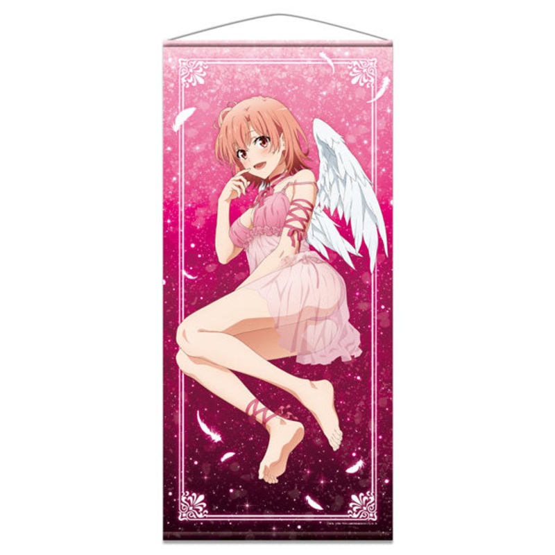 My Teen Romantic Comedy SNAFU. Completion Almost Life-size Wall Scroll B [Yui Yuigahama Angel ver.]