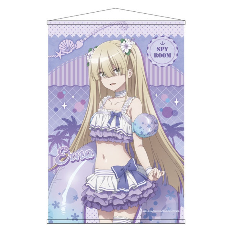 Spy Classroom New Illustration B2 Wall Scroll Swimsuit ver. Erna
