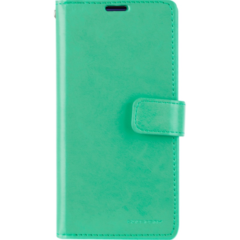 Goospery Mansoor Diary for Galaxy S10 5G in Black, Brown, Gold, Hot Pink, Mint, Navy, Red, Wine – Mint Phonnic