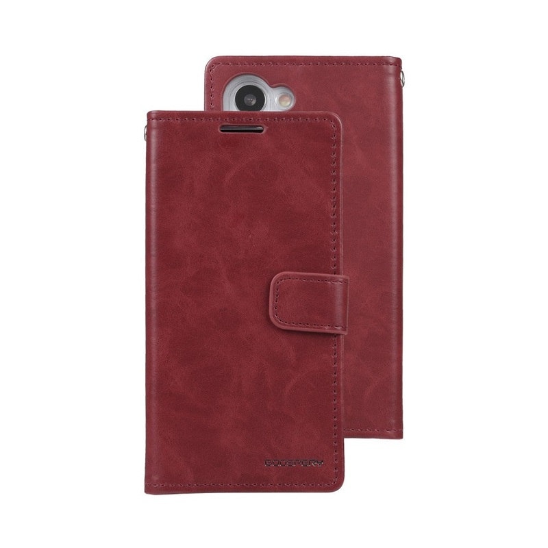Goospery Bluemoon Diary for Galaxy S23 Plus – Wine Phonnic