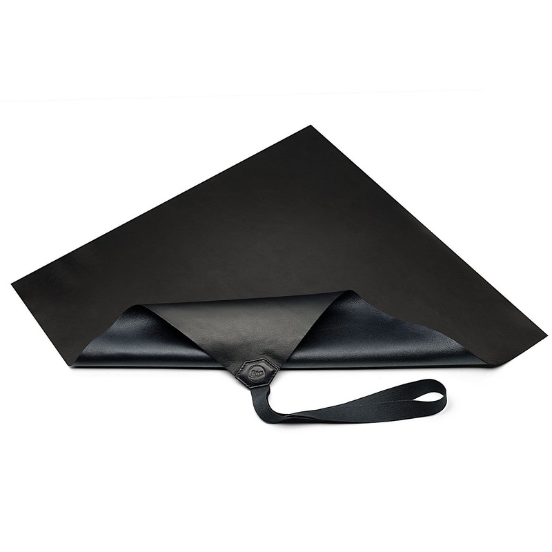 Leica Wrapping Cloth, Leather, Black