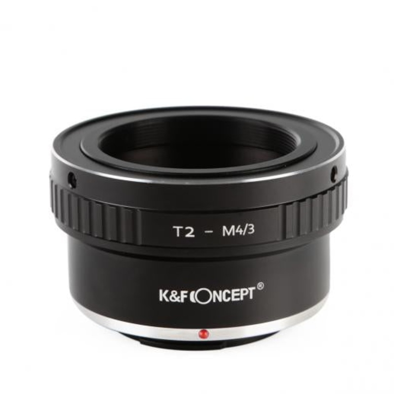 T2 Lenses to M43 MFT Mount Camera Adapter
