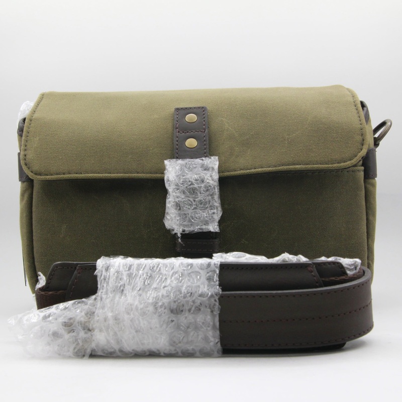 * OPEN BOX GOOD * ONA Bowery Canvas Camera Bag (Olive)
