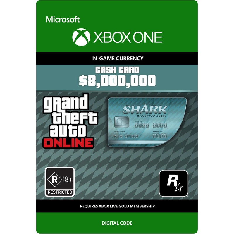 Grand Theft Auto Online – $8,000,000 Megaldon Card (Digital Download)