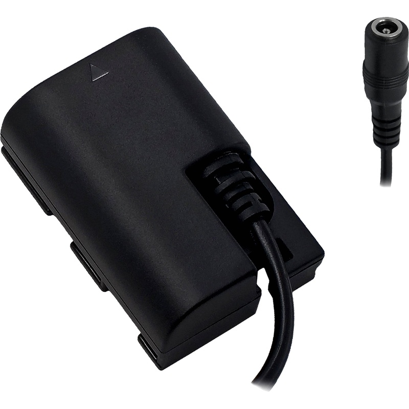 Tilta Canon LP-E6 Dummy Battery to 5.5/2.1mm DC Female Cable
