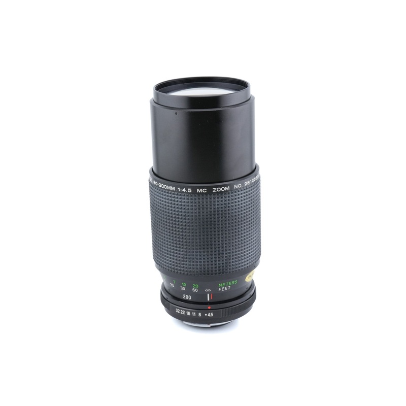Vivitar 80-200mm f4.5 MC Zoom