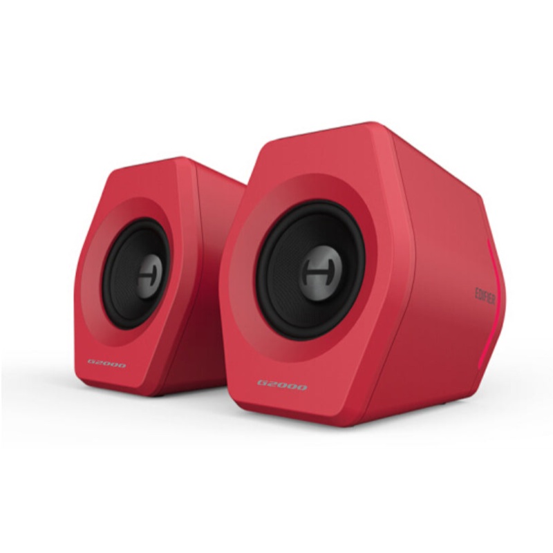 Edifier G2000 Gaming 2.0 Speakers System (Red) Gravitech