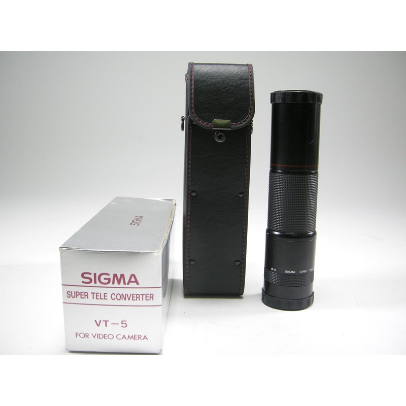 Sigma VTG-5 Super Tele Converter for Video
