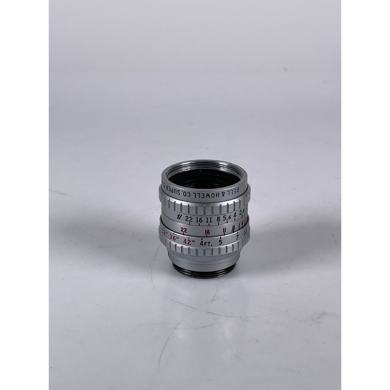 Bell & Howell Super Comat 1 Inch 25mm f1.9 C-Mount 16 mm Cine Camera Lens
