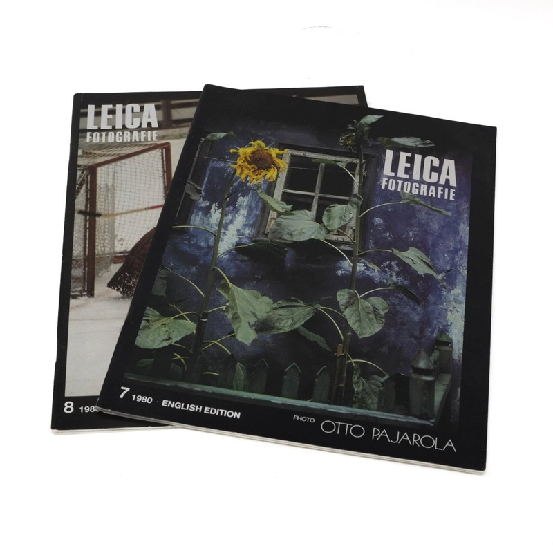 Vintage Leica LFI Magazines from 1980, Issues 7 & 8 (SH42328)