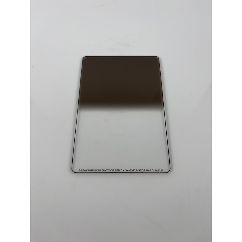 Breakthrough X4 GND 100X150mm 2-Stop hard Neutral Density Filter