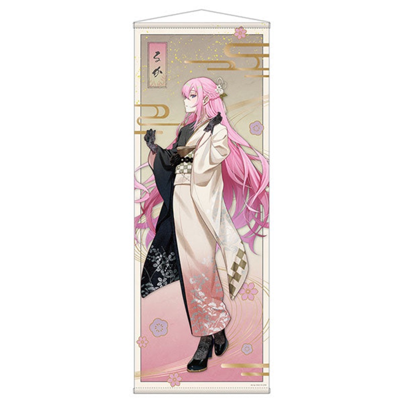 Hatsune Miku New Year SHOP 2024 Life-size Wall Scroll Megurine Luka