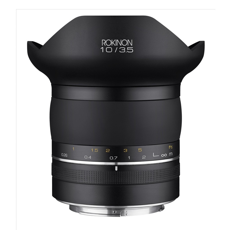 10mm F3.5 SP Full Frame Ultra Wide Angle (Canon EF with Automatic Chip)