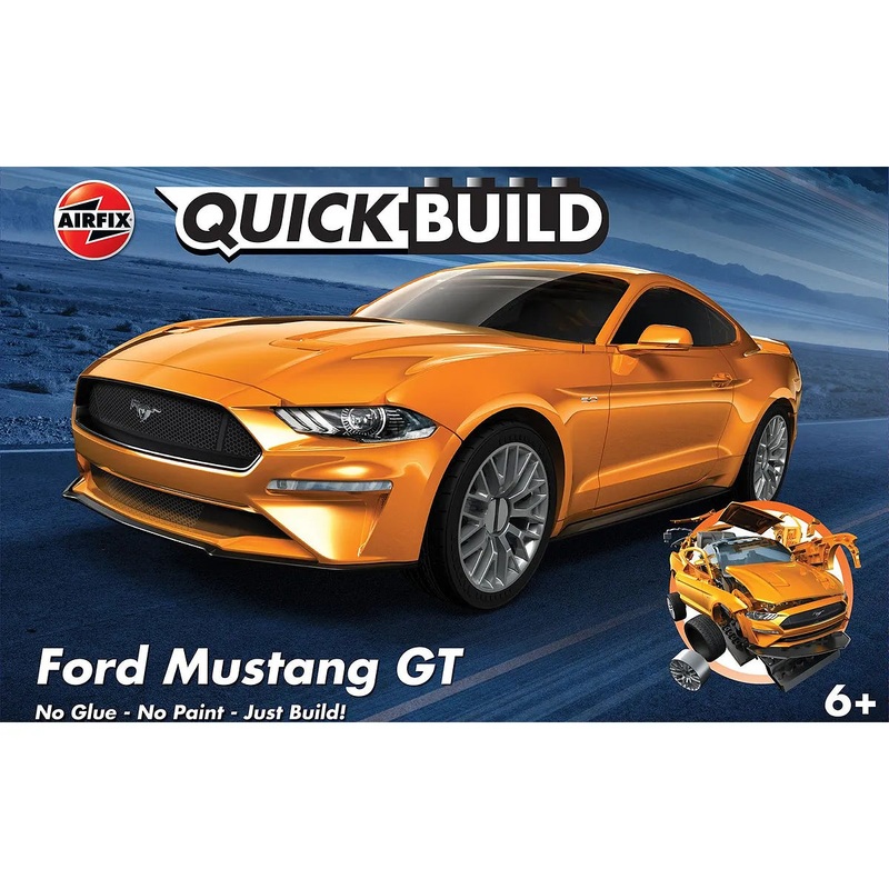 Airfix Ford Mustang GT Quickbuild Plastic Model Kit Hobbies Direct
