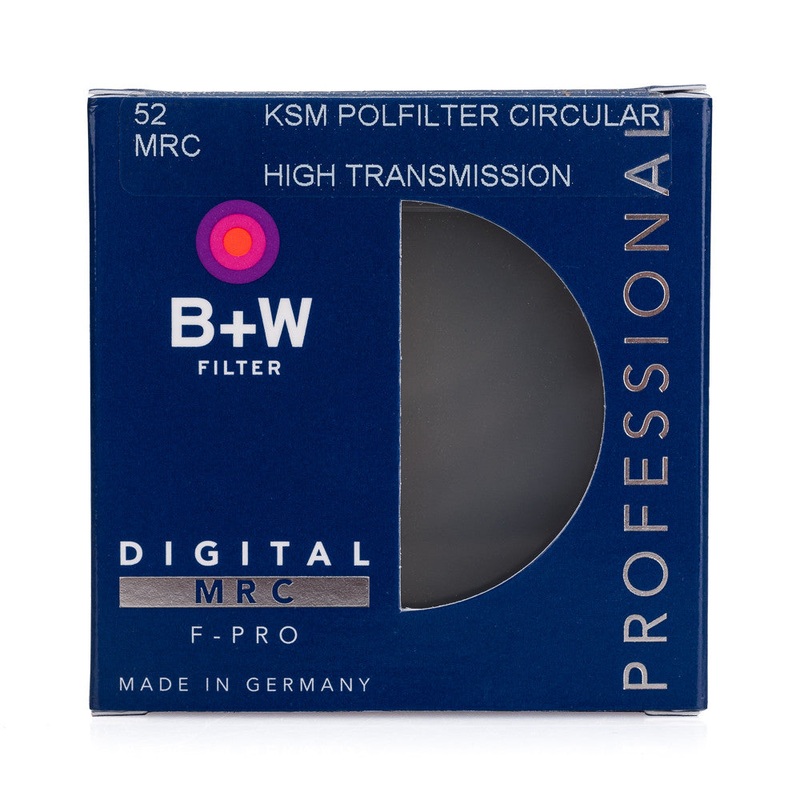 B+W 52mm F-PRO HTC KSM Circular Polarizer MRC