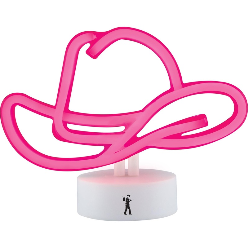 Flea Market Neon Light Cowgirl Hat