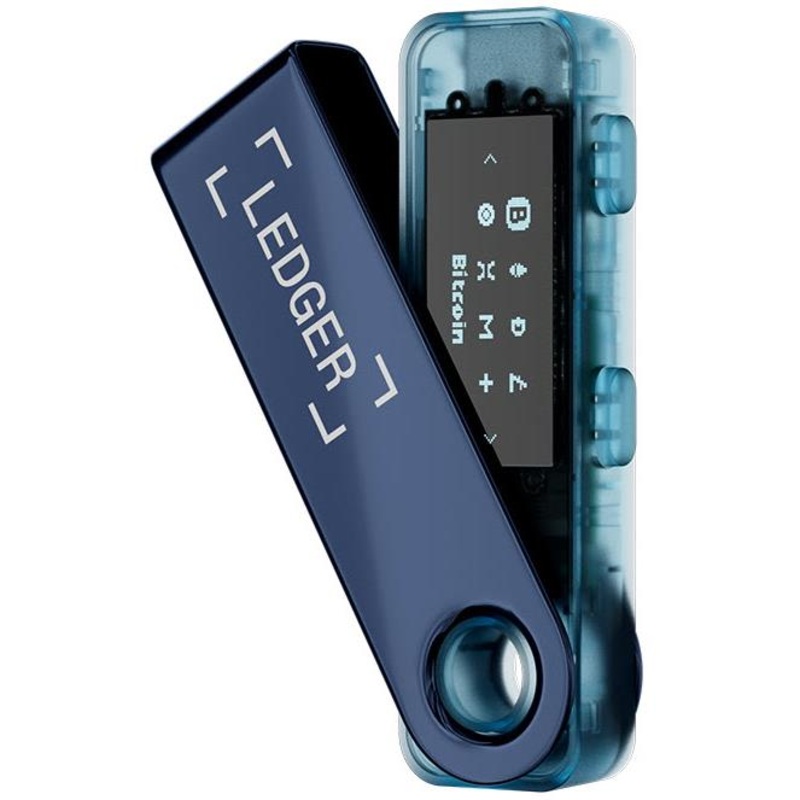 Ledger Nano S Plus Crypto Hardware Wallet (Neptune Blue)