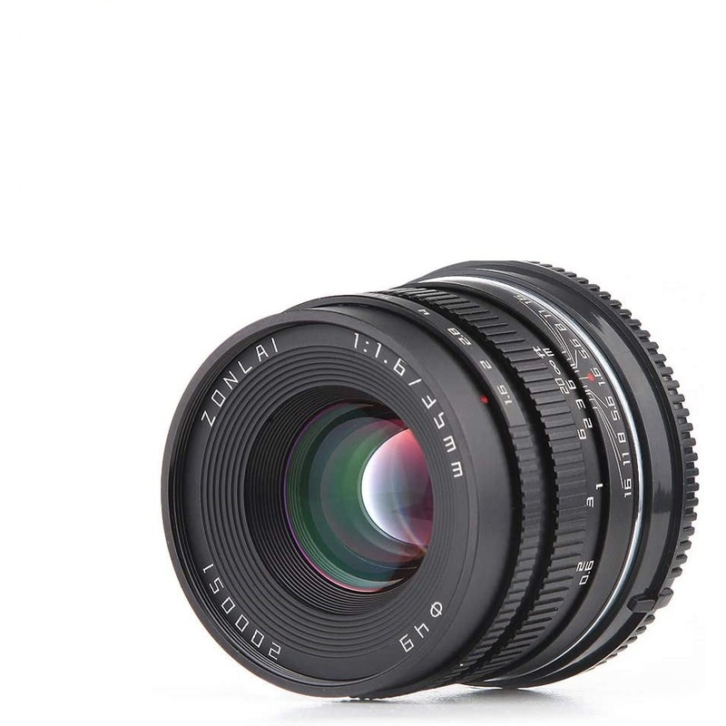 Zonlai 35mm F1.6 Manual Fixed Lens for Sony E-Mount Cameras Sony E-mount