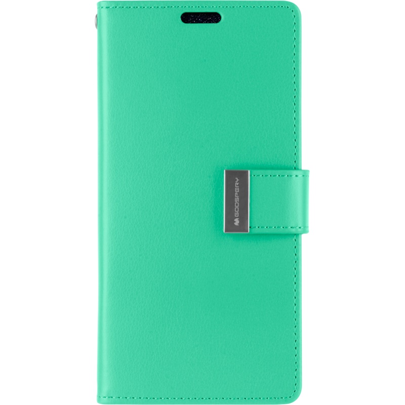 Rich Diary for iPhone 6 Plus /6S Plus – Mint/Navy Phonnic
