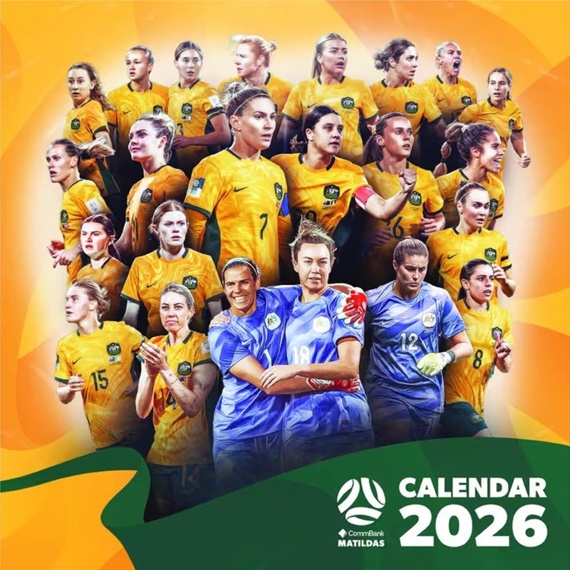 Matildas – 2026 Calendar