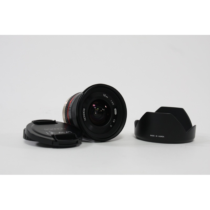 Rokinon 12mm F/2 NCS CS For Fuji X