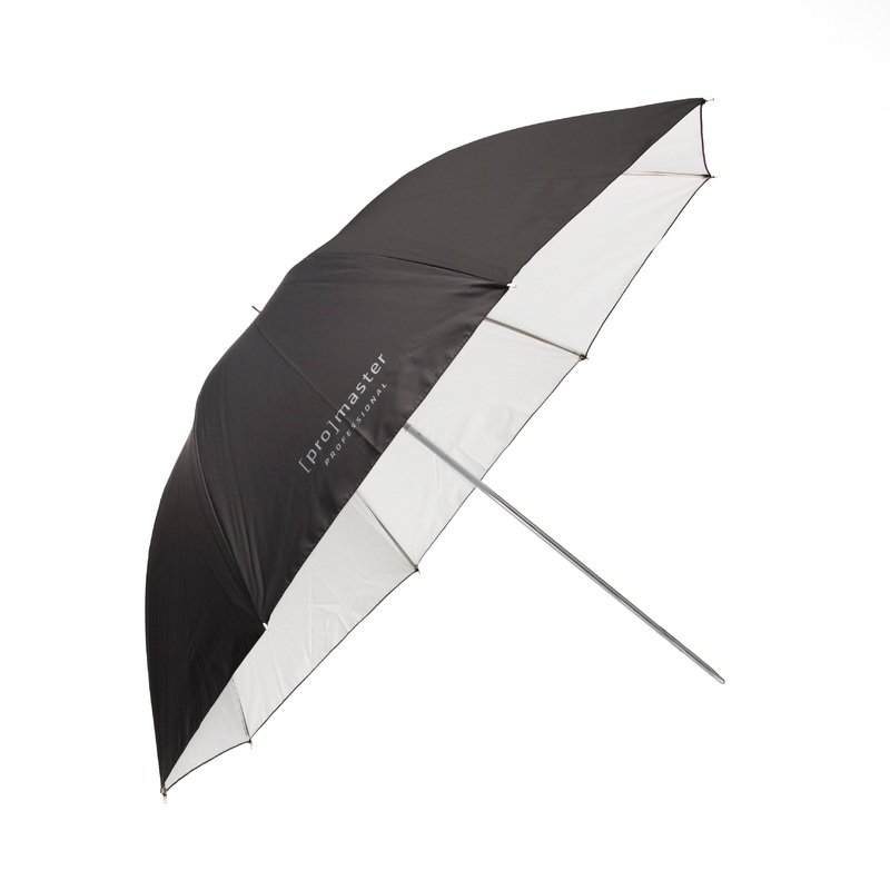 ProMaster Professional Umbrella (Black/White) – 36″