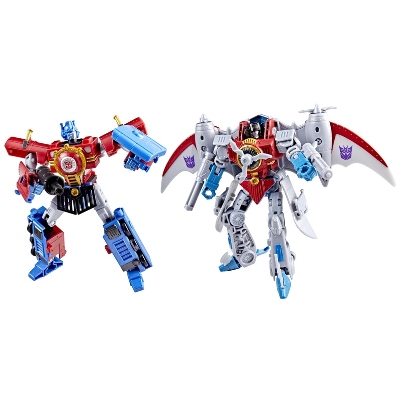 Transformers – Timelines Comic Edition: Optimus Prime and Starscream Figures