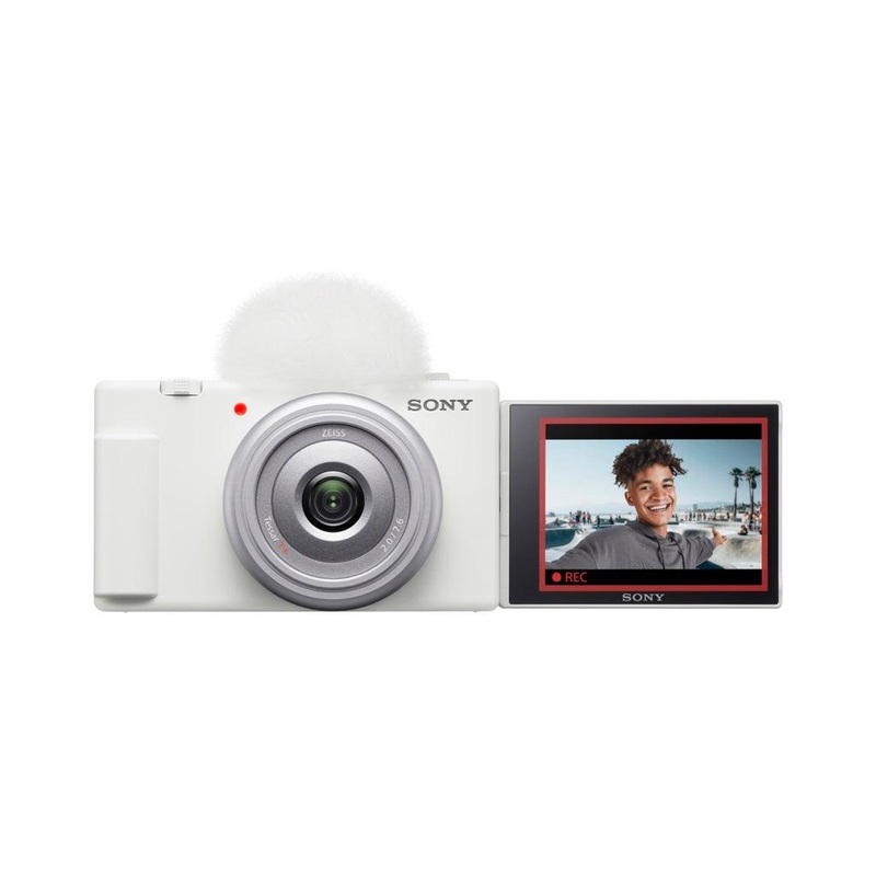 Sony ZV-1F Vlogging Camera (White)