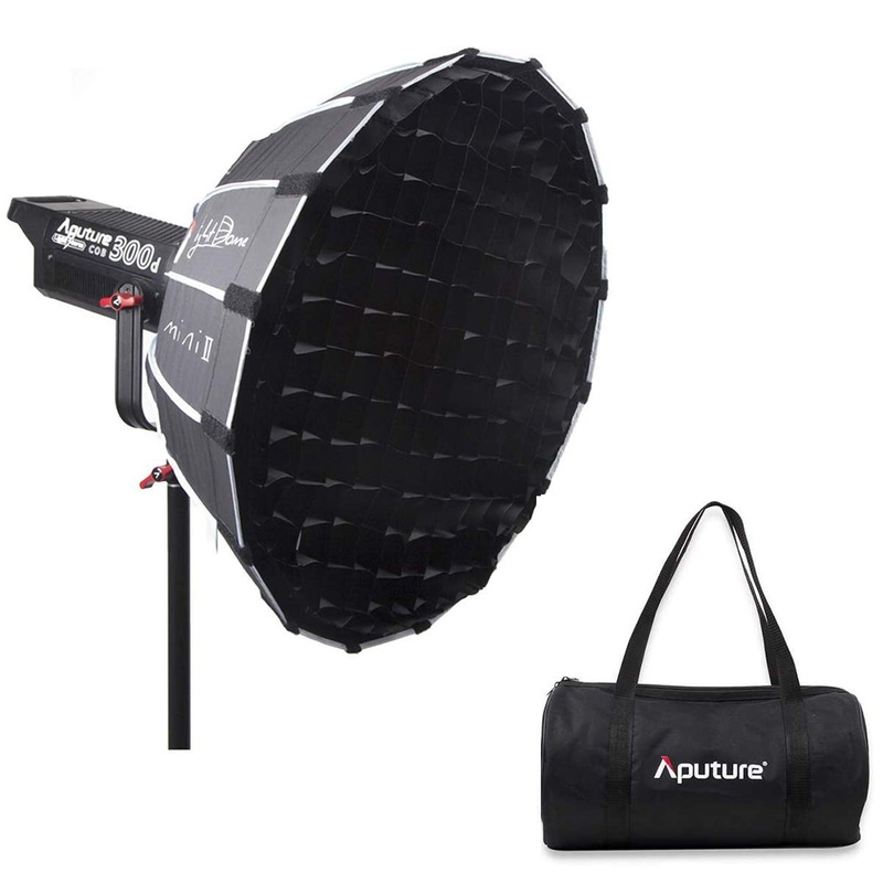 Aputure Light Dome Mini II Softbox Diffuser, The Ultimate Compact Diffusion