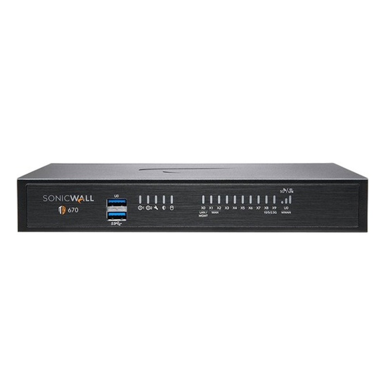 SonicWall 02-SSC-5654 TZ670 High Availability (HA) Unit