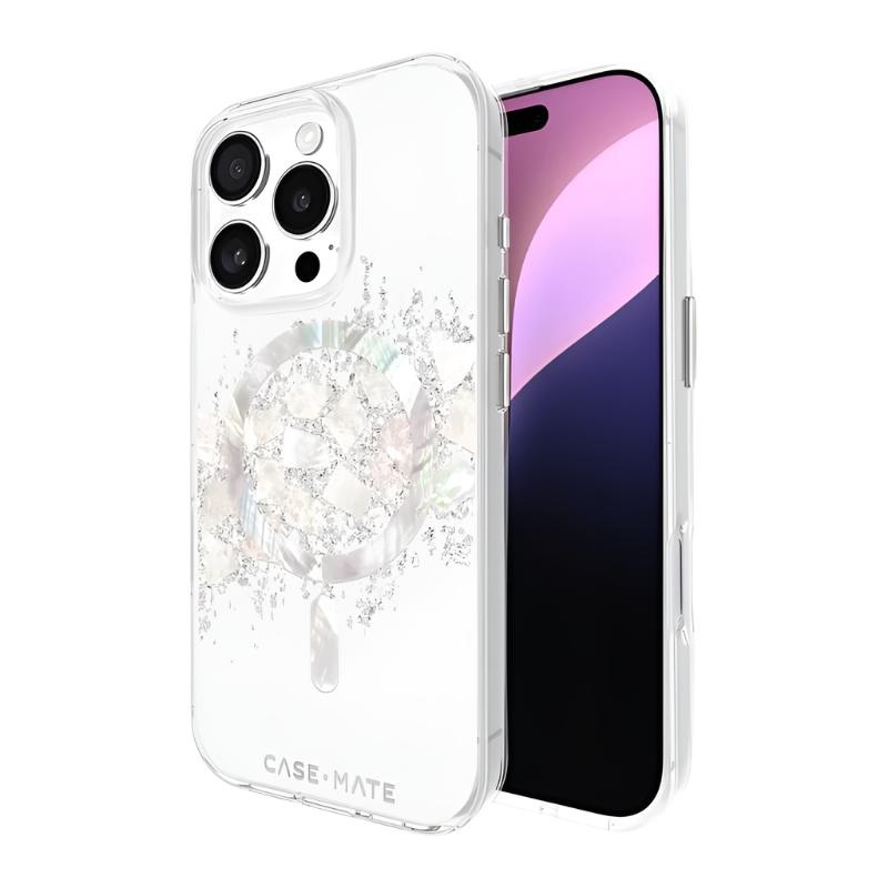 Case-Mate Karat Case for iPhone 16 Pro – Touch Of Pearl Phonnic