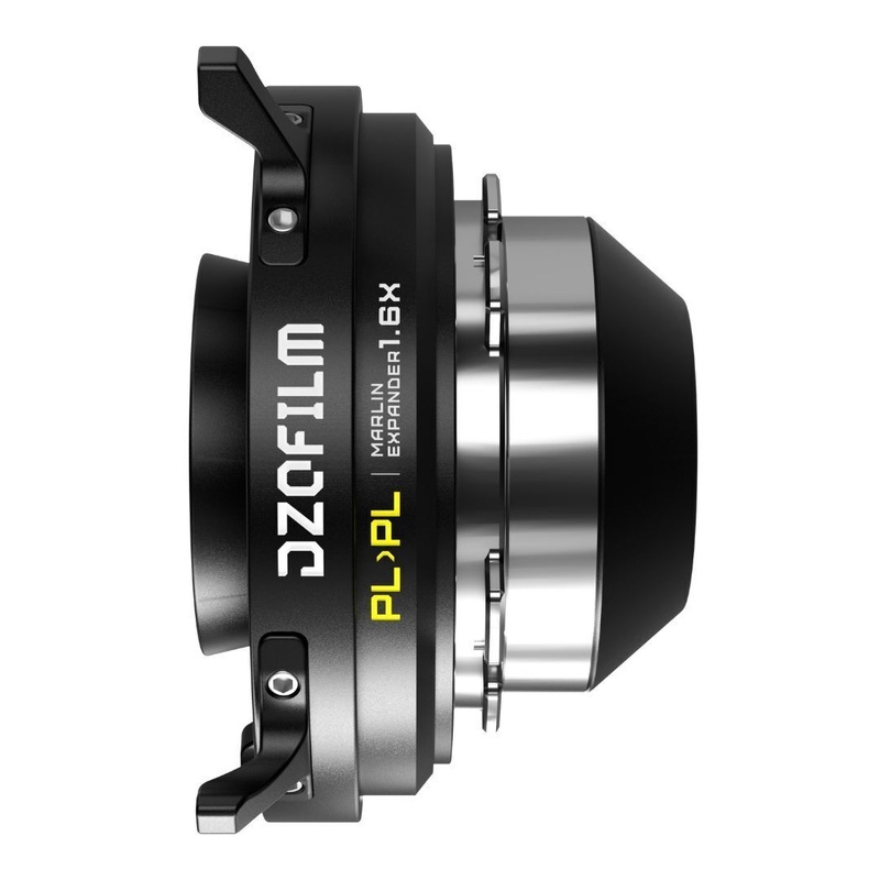 DZOFilm Marlin 1.6x Expander for PL Lens to PL-Mount Camera with Detachable Supporting Base (Black)