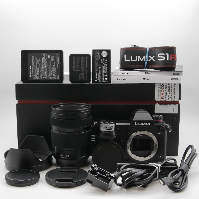 * OPEN BOX EXCELLENT * Panasonic Lumix S1R Digital Mirrorless Camera with 24-105mm f/4 S-Series Lens