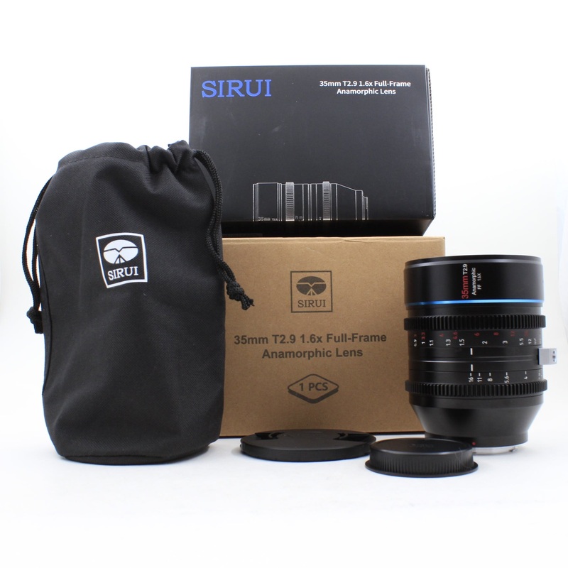 * OPEN BOX EXCELLENT * Sirui 50mm T2.9 Full Frame 1.6x Anamorphic Lens (Leica L)