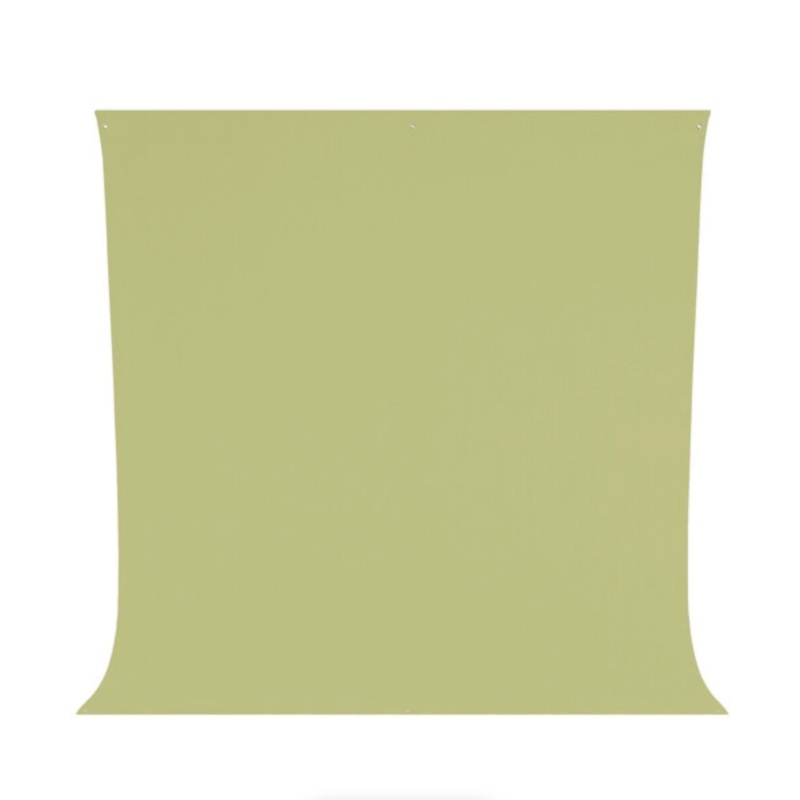 Westcott Wrinkle-Resistant Backdrop – Light Moss Green (9′ x 10′)