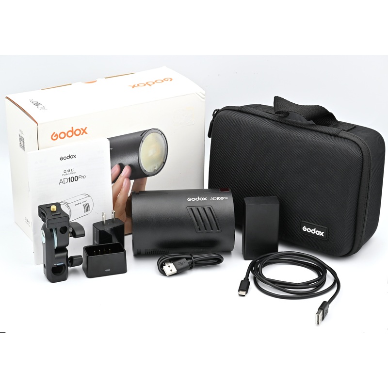 * OPEN BOX EXCELLENT * Godox AD100pro Pocket Flash